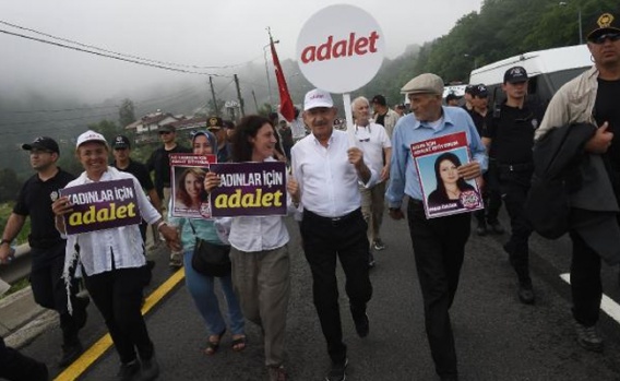 'Adalet Yürüyüşü' 13. gününde 9