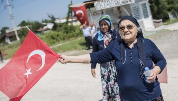 Adalet yolunda 14. günden görüntüler 16