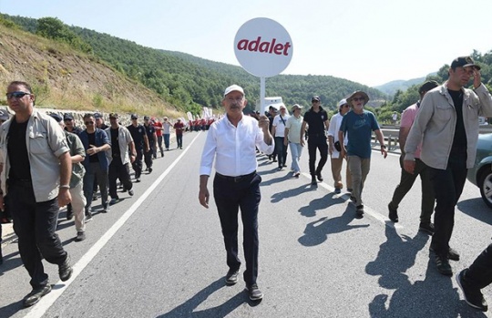 'Adalet Yürüyüşü' 15. gününde 1