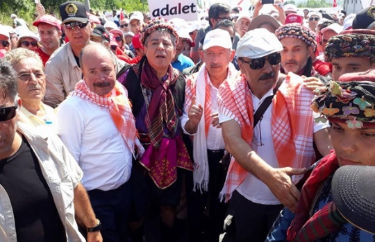 'Adalet Yürüyüşü' 15. gününde 10