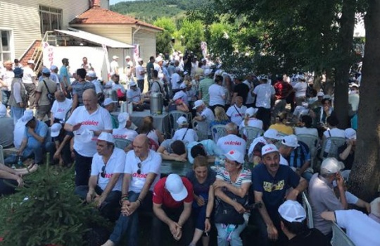 'Adalet Yürüyüşü' 15. gününde 2