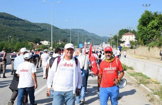 Adalet Yürüyüşü 16. Gününde 19