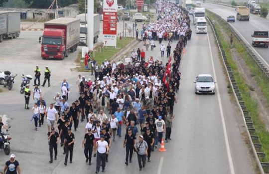 'Adalet Yürüşü'nün 19. gününden kareler 6