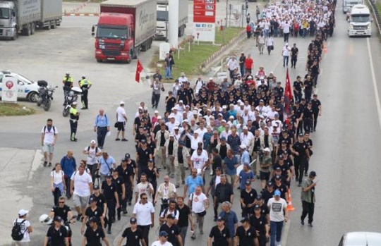 'Adalet Yürüşü'nün 19. gününden kareler 7