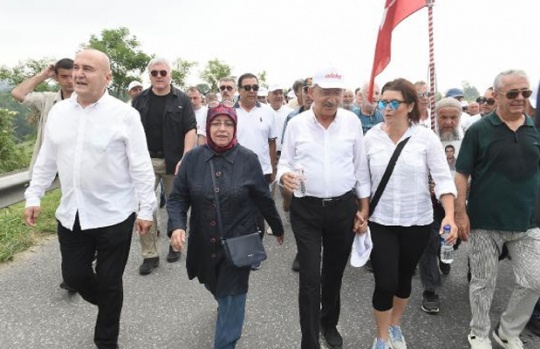 'Adalet Yürüşü'nün 19. gününden kareler 8