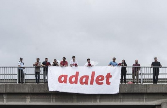 Adalet Yürüyüşünün 20. gününden görüntüler 1