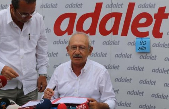 Adalet Yürüyüşünün 20. gününden görüntüler 2