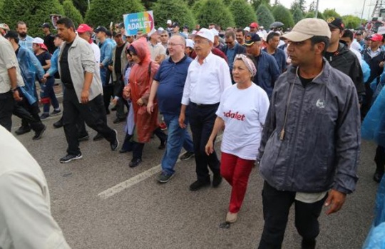 Adalet Yürüyüşünün 20. gününden görüntüler 3