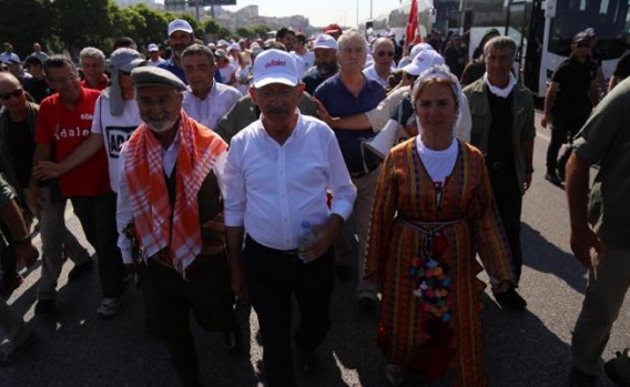 Adalet Yürüyüşü 23. gününde kortejin İstanbul'dan ilk görüntüleri 1