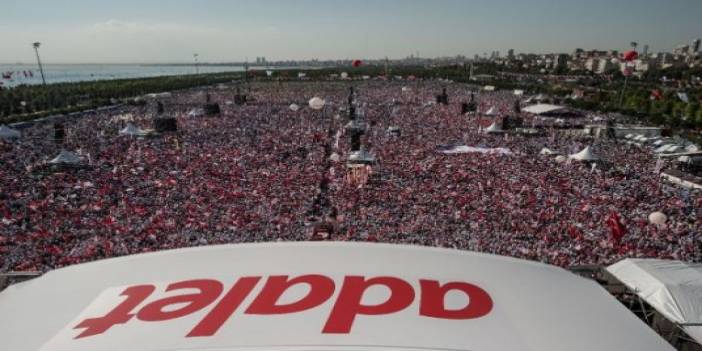 Kılıçdaroğlu, Adalet Mitingi'nde konuşuyor
