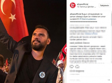 Ünlülerin 15 Temmuz paylaşımları 2