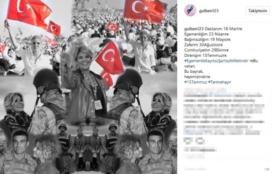Ünlülerin 15 Temmuz paylaşımları 5