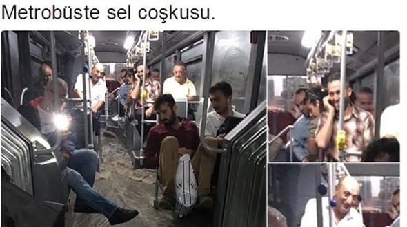 Yağmur sosyal medyada günün espri konusu oldu! 7