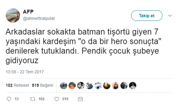 Sosyal medyada 'Hero' tişörtü gözaltılarına verilen şaşırtıcı tepkiler 3