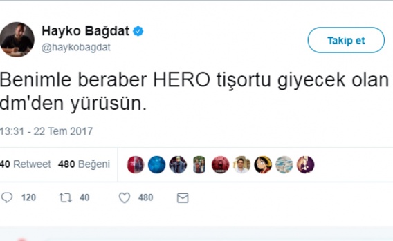 Sosyal medyada 'Hero' tişörtü gözaltılarına verilen şaşırtıcı tepkiler 7