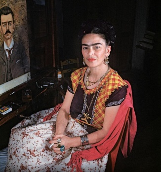 Az bilinen fotoğraflarıyla dünyaca ünlü ressam Frida! 6