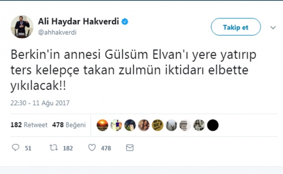 Gülsüm Elvan'ın gözaltına alınmasına sosyal medya tepkileri 1