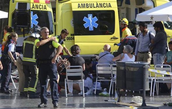Barcelona katliamı'nın yürek burkan fotoğrafları 29