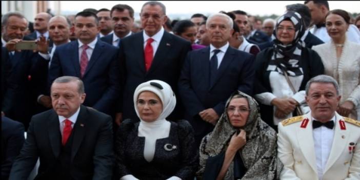 Cumhurbaşkanlığı Sarayı'ndaki 30 Ağustos resepsiyonundan kareler