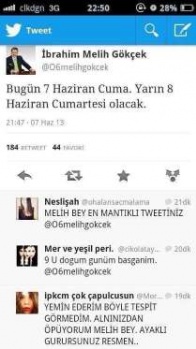 Gökçek'in sosyal medya gafları 1