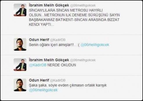 Gökçek'in sosyal medya gafları 19