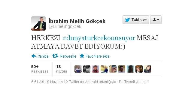 Gökçek'in sosyal medya gafları 3