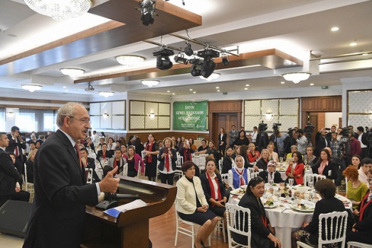 Kemal Kılıçdaroğlu kadın muhtarlarla buluştu 12