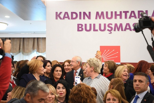 Kemal Kılıçdaroğlu kadın muhtarlarla buluştu 5