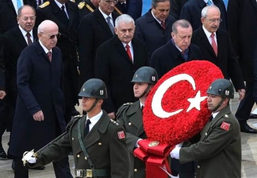 Cumhuriyet'in 94. yaşında binler Anıtkabir'e akın etti! 6
