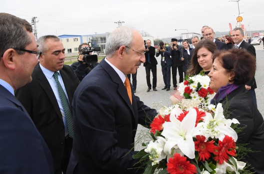 Kemal Kılıçdaroğlu Tekirdağ'da 2