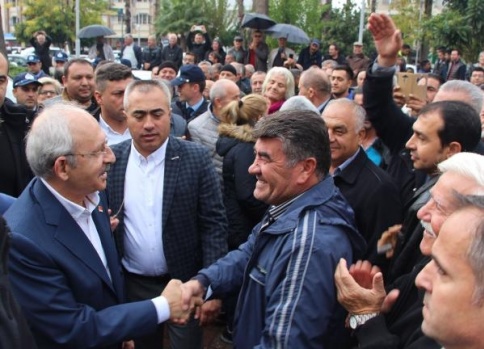 Kılıçdaroğlu Kemer Belediyesi'ni ziyaret etti 11