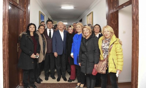 Kılıçdaroğlu Kemer Belediyesi'ni ziyaret etti 5