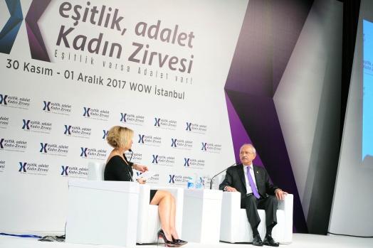 Kılıçdaroğlu 'Eşitlik, Adalet ve Kadın Zirvesi'nde konuştu 13