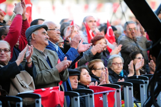 Kılıçdaroğlu, Muğla'da, toplu temel atma töreninde 12