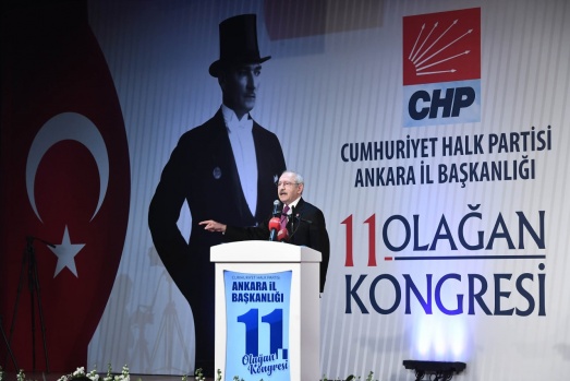 CHP Ankara İl Kongresi'nden kareler! 1