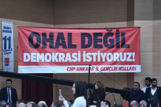 CHP Ankara İl Kongresi'nden kareler! 2
