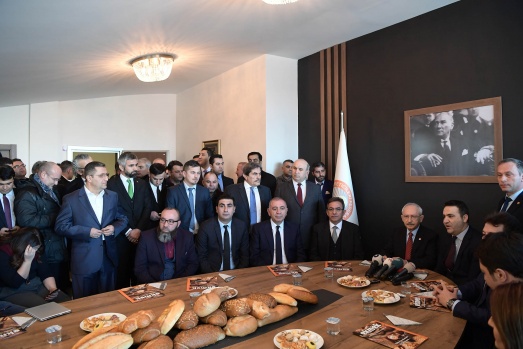 Kılıçdaroğlu'ndan Ekmek Üreticileri Federasyonu'na ziyaret 2