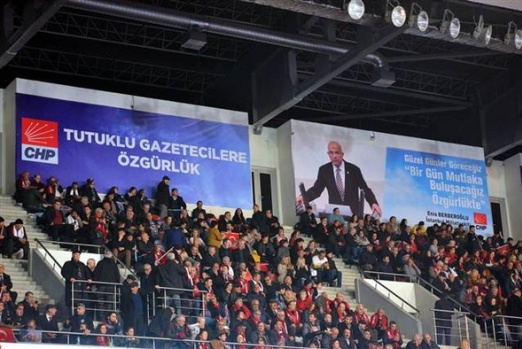 CHP 36. kurultayından ilk kareler 1