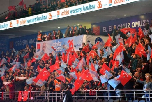 CHP 36. kurultayından ilk kareler 2