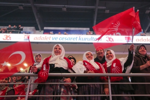 CHP 36. kurultayından ilk kareler 9