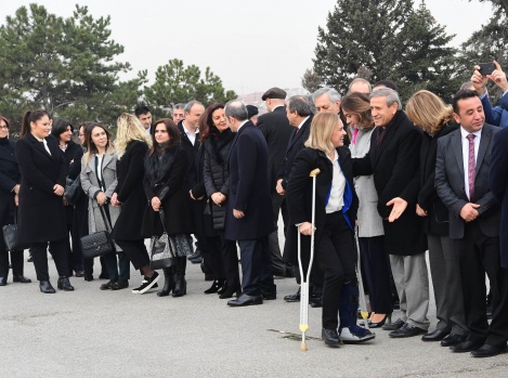 CHP Genel Başkanı Kılıçdaroğlu'ndan Anıtkabir'e ziyaret 1