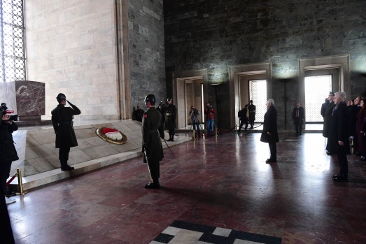 CHP Genel Başkanı Kılıçdaroğlu'ndan Anıtkabir'e ziyaret 11