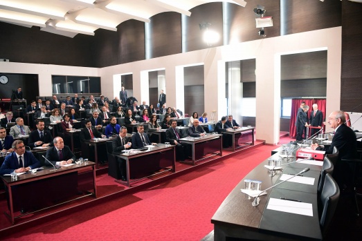 CHP Genel Başkanı Kılıçdaroğlu'ndan Anıtkabir'e ziyaret 7