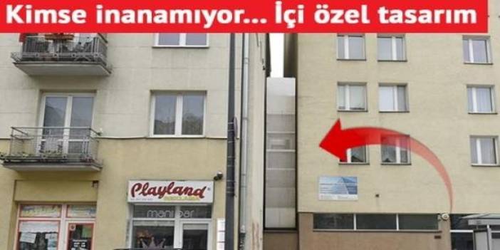 Dünya'nın en dar ve tasarım harikası evi