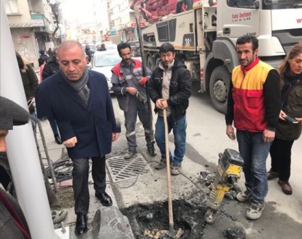 CHP İstanbul Milletvekili Gürsel Tekin Sultangazi'de kapı kapı gezdi 15