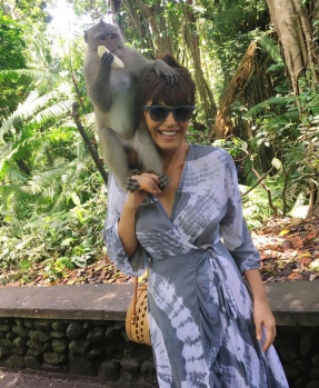 Ayşegül Aldınç'ın Bali tatili 2