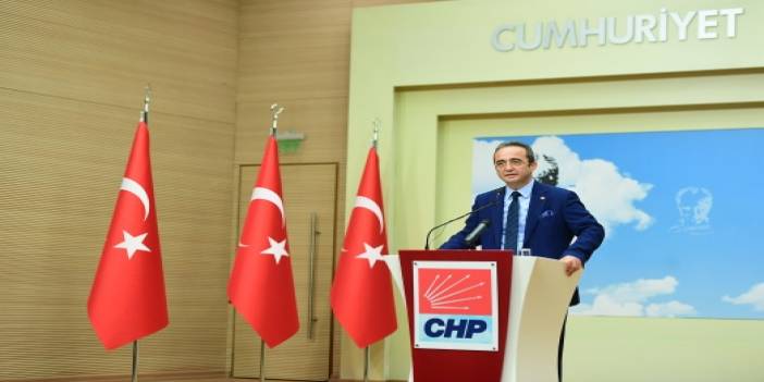 CHP basın toplantısı