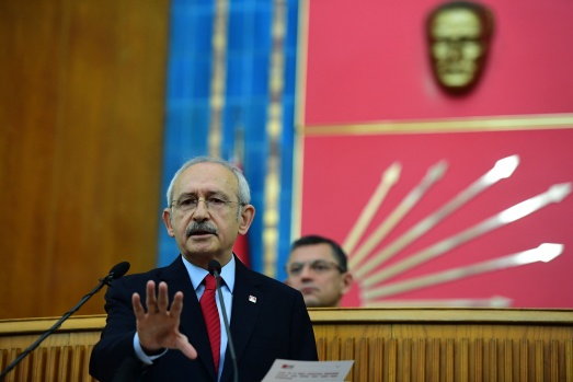 CHP Grup Toplantısından çarpıcı kareler 25