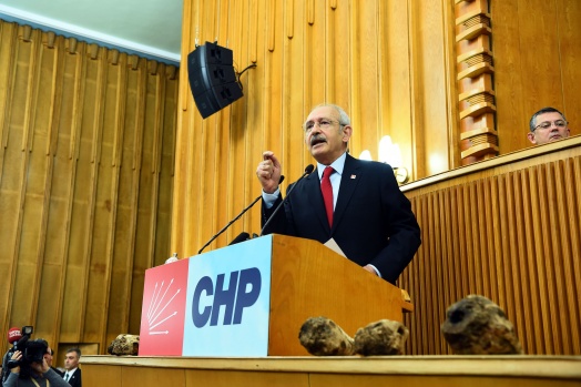 CHP Grup Toplantısından çarpıcı kareler 31