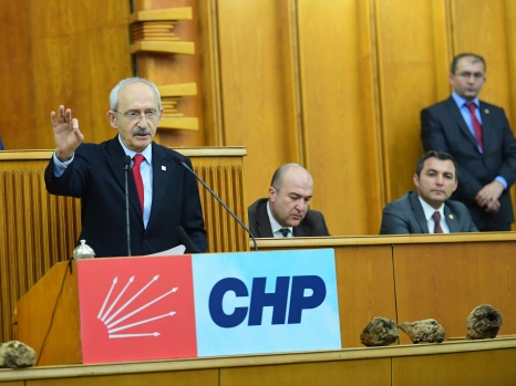 CHP Grup Toplantısından çarpıcı kareler 4